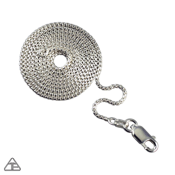 Sterling Silver Box Chain 1mm