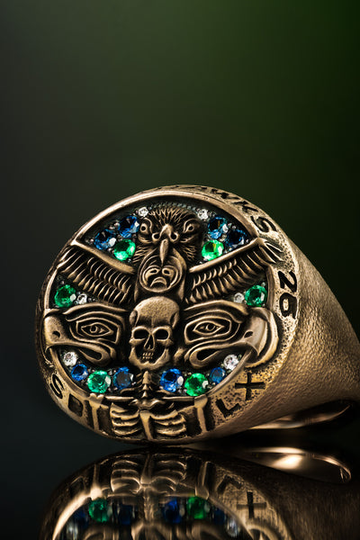 DARKSIDE — Seahawks Championship Ring / 18K Rose Gold / Classic