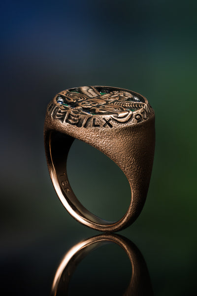 DARKSIDE — Seahawks Championship Ring / 18K Rose Gold / Classic