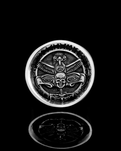 DARKSIDE — Seahawks Championship Ring / Sterling Silver / Monumental