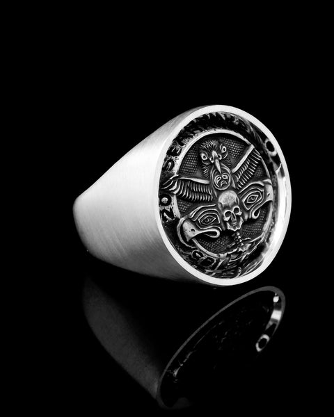 DARKSIDE — Seahawks Championship Ring / Sterling Silver / Monumental