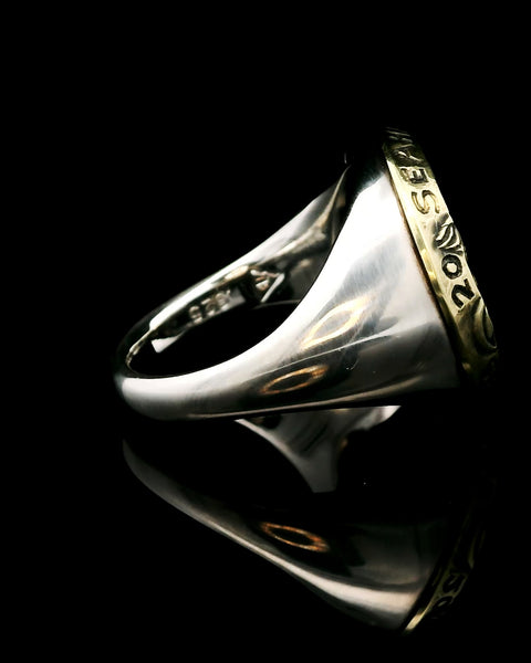 DARKSIDE — Seahawks Championship Ring / Sterling + Brass / Classic