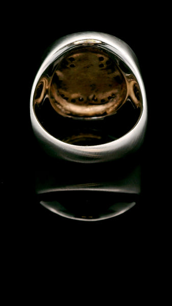 DARKSIDE — Seahawks Championship Ring / Platinum + 18K Rose Gold / Monumental
