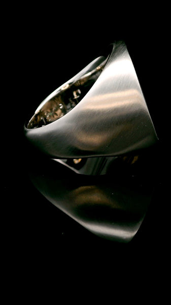 DARKSIDE — Seahawks Championship Ring / Platinum + 18K Rose Gold / Monumental