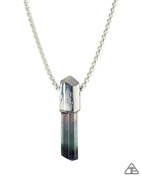 Cruzeiro Tourmaline Palladium Crystal Talisman Pendant