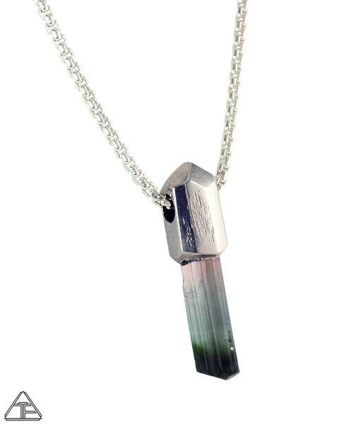 Cruzeiro Tourmaline Palladium Crystal Talisman Pendant